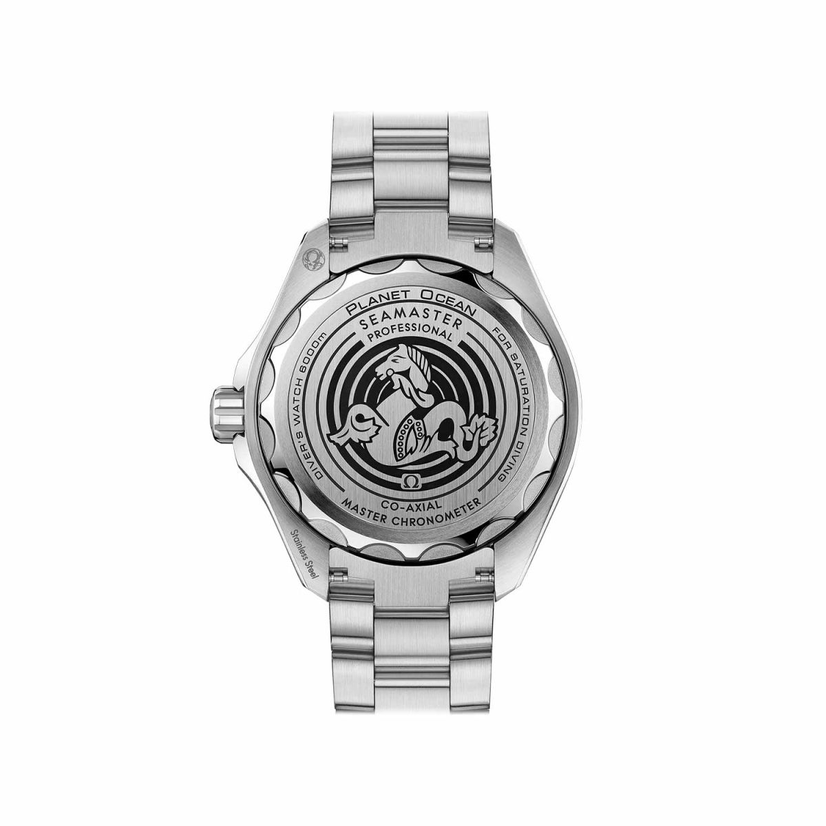  Shop Authentic Omega Seamaster Planet Ocean 6000M 45.5mm Black Dial Silver Steel Strap Watch for Men - 21530462106001 - Luxxuri