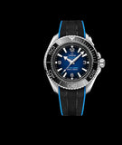  Shop Authentic Omega Planet Ocean 6000M Co Axial Master Chronometer 45.5mm Blue Dial Black Rubber Strap Watch for Men - 21532462103001 - Luxxuri