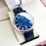  Shop Authentic Tissot Carson Premium Blue Dial Blue Leather Strap Watch For Men - T122.410.16.043.00 - Luxxuri