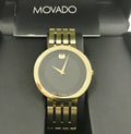  Shop Authentic Movado Esperanza Museum 39mm Black Dial Stainless Steel Watch For Men - 0607059 - Luxxuri
