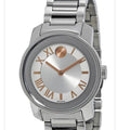 Movado Bold Silver Dial Silver Steel Strap Watch for Women - 3600244