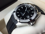  Shop Authentic Tag Heuer Aquaracer Quartz Black Dial Black Rubber Strap Watch for Men - WAY1110.FT8021 - Luxxuri