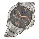  Shop Authentic Tommy Hilfiger Haven Chronograph Quartz Grey Dial Grey Steel Strap Watch For Women - 1782196 - Luxxuri