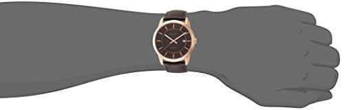  Shop Authentic Calvin Klein Infinity Brown Dial Brown Leather Strap Watch for Men - K5S346GK - Luxxuri