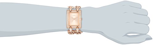  Shop Authentic Guess Mod Heavy Metal Diamonds Rose Gold Dial Rose Gold Steel Strap Watch for Women - W0072L3 - Luxxuri