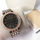  Shop Authentic Michael Kors Darci Analog Quartz Grey Dial Two Tone Steel Strap Watch For Women - MK3584 - Luxxuri