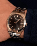  Shop Authentic Tissot Gentleman Black Dial Silver Steel Strap Watch For Men - T127.410.11.051.00 - Luxxuri