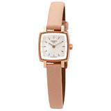  Shop Authentic Tissot T Lady Lovely Square White Dial Pink Leather Strap Watch For Women - T058.109.36.031.00 - Luxxuri
