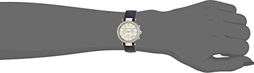  Shop Authentic Michael Kors Parker White Dial Navy Blue Leather Strap Watch for Women - MK2293 - Luxxuri