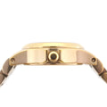 Marc Jacobs Henry Dinky Gold Dial Gold Steel Strap Watch for Women - MBM3199