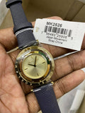  Shop Authentic Michael Kors Averi Gold Dial Navy Blue Leather Strap Watch for Women - MK2526 - Luxxuri