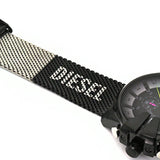  Shop Authentic Diesel Mega Chief Chronograph Black Dial Black Mesh Bracelet Watch For Men - DZ4514 - Luxxuri