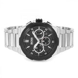  Shop Authentic Hugo Boss Supernova Chronograph Black Dial Silver Steel Strap Watch for Men - 1513359 - Luxxuri