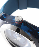  Shop Authentic Gucci Sync XXL Quartz Blue Dial Blue Rubber Strap Watch For Men - YA137104 - Luxxuri