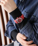  Shop Authentic Gucci Sync Quartz Red Dial Red Rubber Strap Watch For Women - YA137303 - Luxxuri