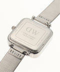  Shop Authentic Daniel Wellington Quadro Studio Black Dial Silver Mesh Strap Watch For Women - DW00100522 - Luxxuri