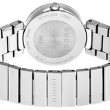  Shop Authentic Gucci Interlocking G Quartz Black Dial Black Steel Strap Watch For Women - YA133502 - Luxxuri