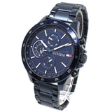  Shop Authentic Tommy Hilfiger Bank Quartz Blue Dial Blue Steel Strap Watch for Men - 1791720 - Luxxuri