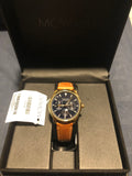  Shop Authentic Movado Heritage Celestograf Navy Blue Dial Brown Leather Strap Watch For Women - 3650010 - Luxxuri