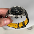  Shop Authentic Breitling Avi Ref. 765 1953 Re-Edition Black Dial Black Leather Strap Watch for Men - AB0920131B1X1 - Luxxuri