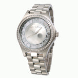  Shop Authentic Marc Jacobs Henry Transparent Silver Dial Silver Steel Strap Watch for Women - MBM3337 - Luxxuri