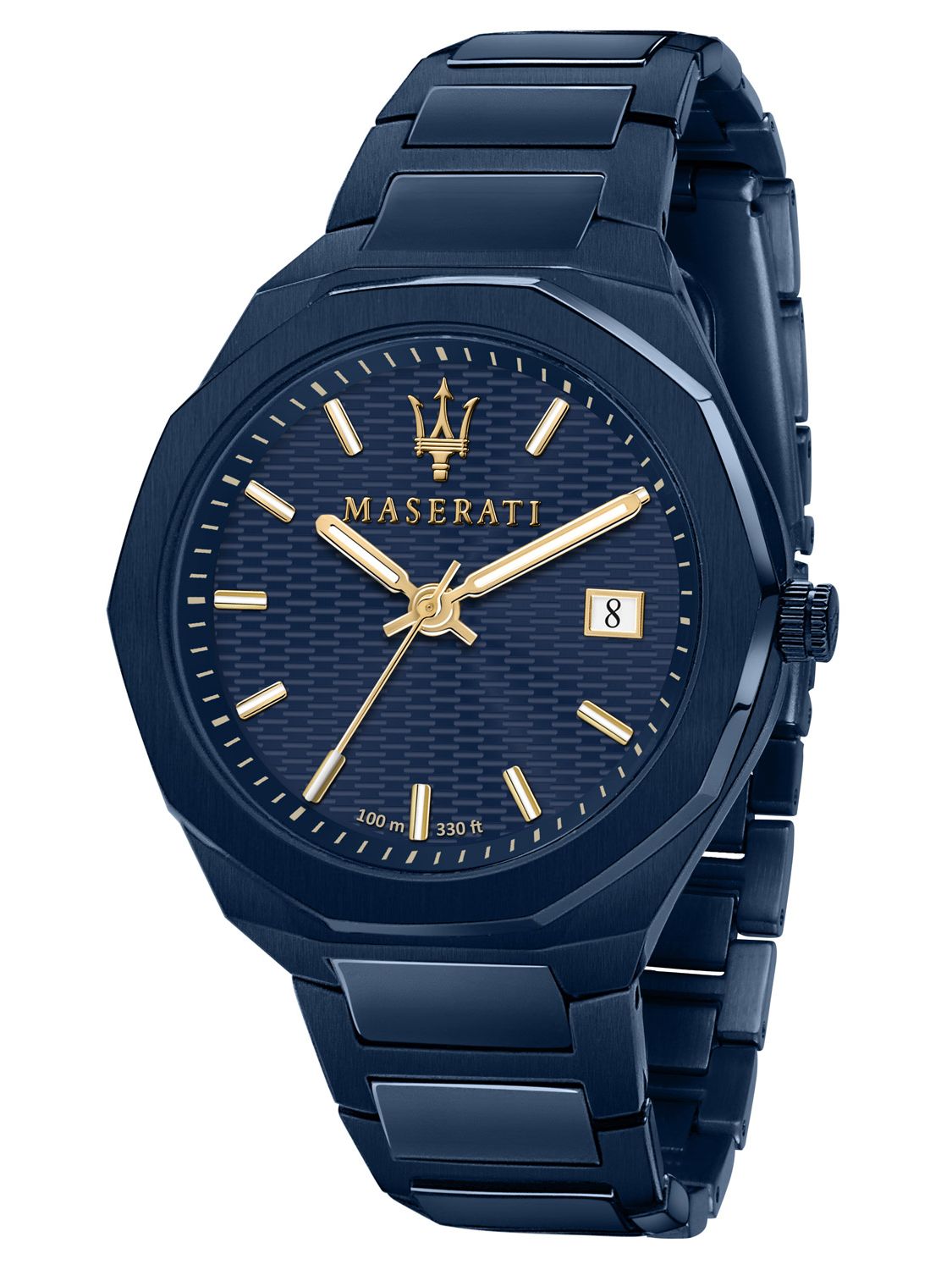  Shop Authentic Maserati Guilloche Blue Edition 42mm Stainless Steel Watch For Men - R8853141001 - Luxxuri