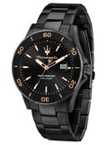  Shop Authentic Maserati Competizione Black Dial Black Steel Strap Watch For Men - R8853100035 - Luxxuri