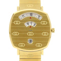  Shop Authentic Gucci Grip Yellow Gold Dial Yellow Gold Steel Strap Unisex Watch -  YA157403 - Luxxuri