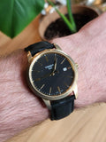  Shop Authentic Tissot T Classic Dream Black Dial Black Leather Strap Watch for Men - T033.410.36.051.01 - Luxxuri