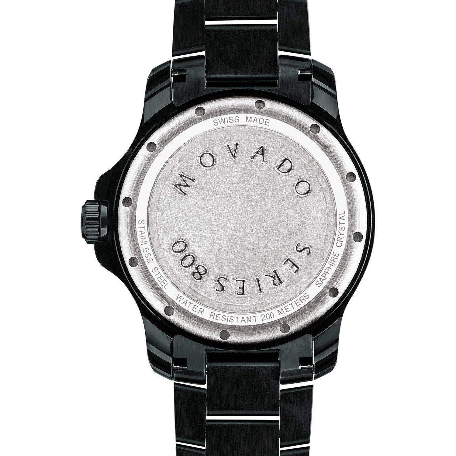  Shop Authentic Movado Series 800 Black Dial Black Steel Strap Watch For Men - 2600143 - Luxxuri