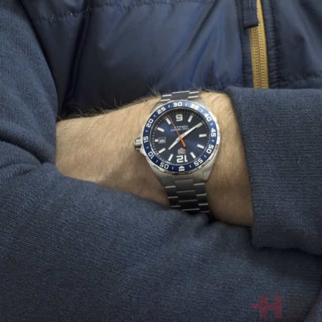  Shop Authentic Tag Heuer Formula 1 Blue Dial Watch for Men - WAZ1010.BA0842 - Luxxuri