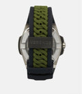  Shop Authentic Versace Chain Reaction Quartz White Dial Green Rubber Strap Watch for Men - VEDY00419 - Luxxuri