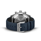  Shop Authentic IWC Pilot's Automatic Chronograph 43mm Blue Dial Blue Calfskin Strap Watch for Men - IW377729 - Luxxuri