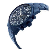  Shop Authentic Guess Horizon Chronograph Black Dial Blue Steel Strap Watch For Men - W0379G5 - Luxxuri