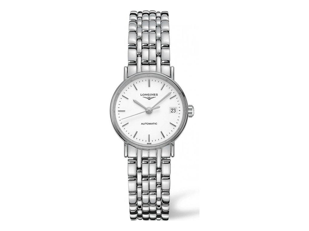 Shop Authentic Longines Presence 25.5mm Automatic Stainless Steel Watch for Women - L4.321.4.12.6 - Luxxuri