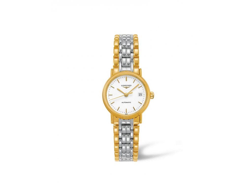  Shop Authentic Longines Presence 25.5mm Automatic Watch for Women - L4.321.2.12.7 - Luxxuri