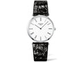  Shop Authentic Longines La Grande Classique De Longines White Dial Black Leather Strap Watch for Women - L4.755.4.11.2 - Luxxuri