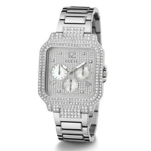  Shop Authentic Guess Deco Multifunction Quartz Silver Dial Silver Steel Strap Watch For Women - GW0472L1 - Luxxuri
