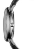  Shop Authentic Emporio Armani Classic Quartz Black Dial Black Leather Strap Watch For Women - AR1600 - Luxxuri