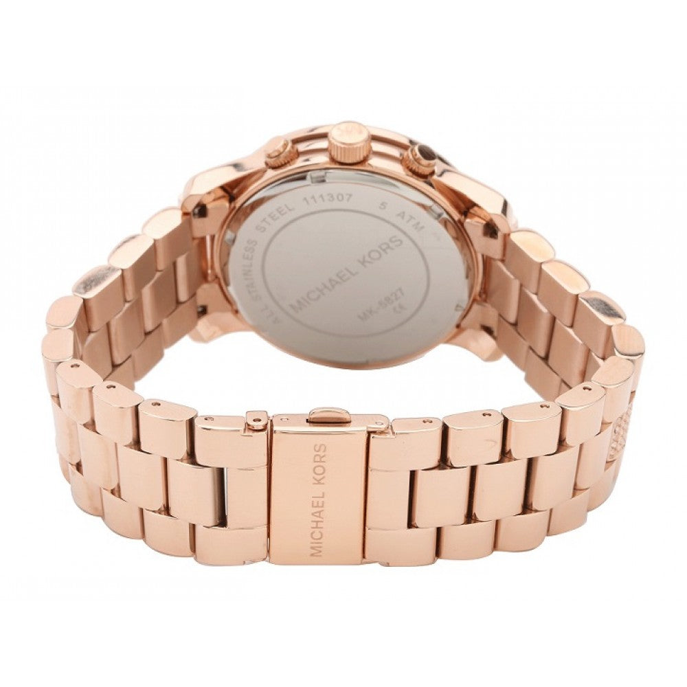  Shop Authentic Michael Kors Runway Gold Dial Gold Steel Strap Watch for Women - MK5827 - Luxxuri