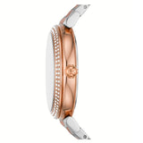  Shop Authentic Michael Kors Abbey Three-Hand White Dial Two Tone Steel Strap Watch for Women - MK4616 - Luxxuri