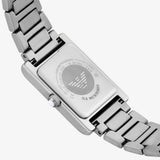  Shop Authentic Emporio Armani Empire Mother of Pearl Dial Silver Steel Strap Watch For Women - AR11625 - Luxxuri