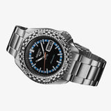  Shop Authentic Seiko 5 Sports Checker Flag Special Edition Black Dial Silver Steel Strap Watch For Men - SRPK67K1 - Luxxuri