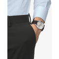  Shop Authentic Tissot Gentlemen Silver Dial Brown Leather Strap Watch for Men - T127.410.16.031.01 - Luxxuri