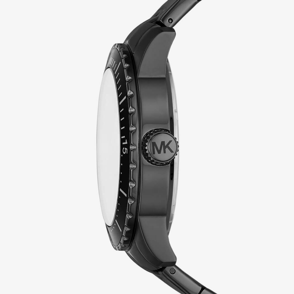  Shop Authentic Michael Kors Cunningham Chronograph Black Dial Black Steel Strap Watch For Men - MK7157 - Luxxuri