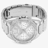  Shop Authentic Guess Frontier Diamonds Silver Dial Silver Steel Strap Watch For Women - W1156L1 - Luxxuri