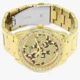  Shop Authentic Guess G Twist Diamonds Gold Dial Gold Steel Strap Watch For Women - W1201L2 - Luxxuri