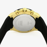  Shop Authentic Guess Athena Gold Dial Black Rubber Strap Watch For Women - GW0030L2 - Luxxuri