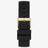  Shop Authentic Guess Solstice Green Dial Black Rubber Strap Watch for Women - GW0113L1 - Luxxuri