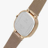  Shop Authentic Guess Tapestry Diamonds Rose Gold Dial Rose Gold Mesh Bracelet Watch for Women - GW0354L3 - Luxxuri